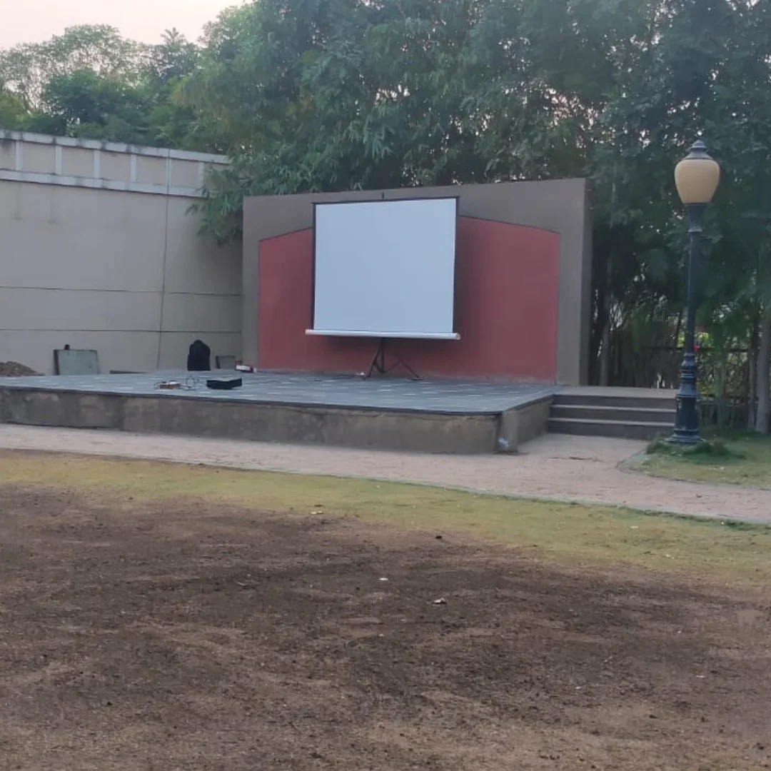 Open Garden Projector Setup