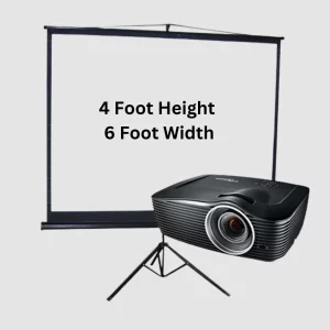 Projector with Screen On Rent
